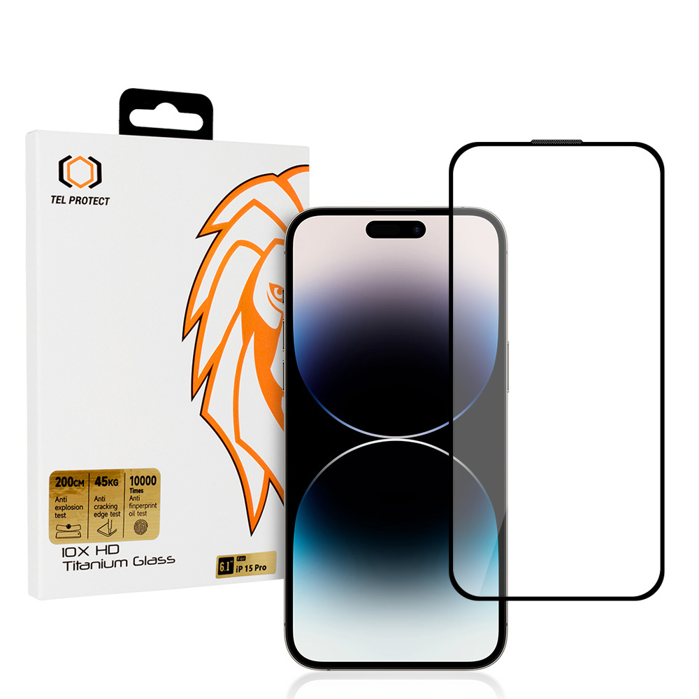 Tvrzené sklo 10X HD Titanium pro iPhone 13 - 13 Pro - 16e
