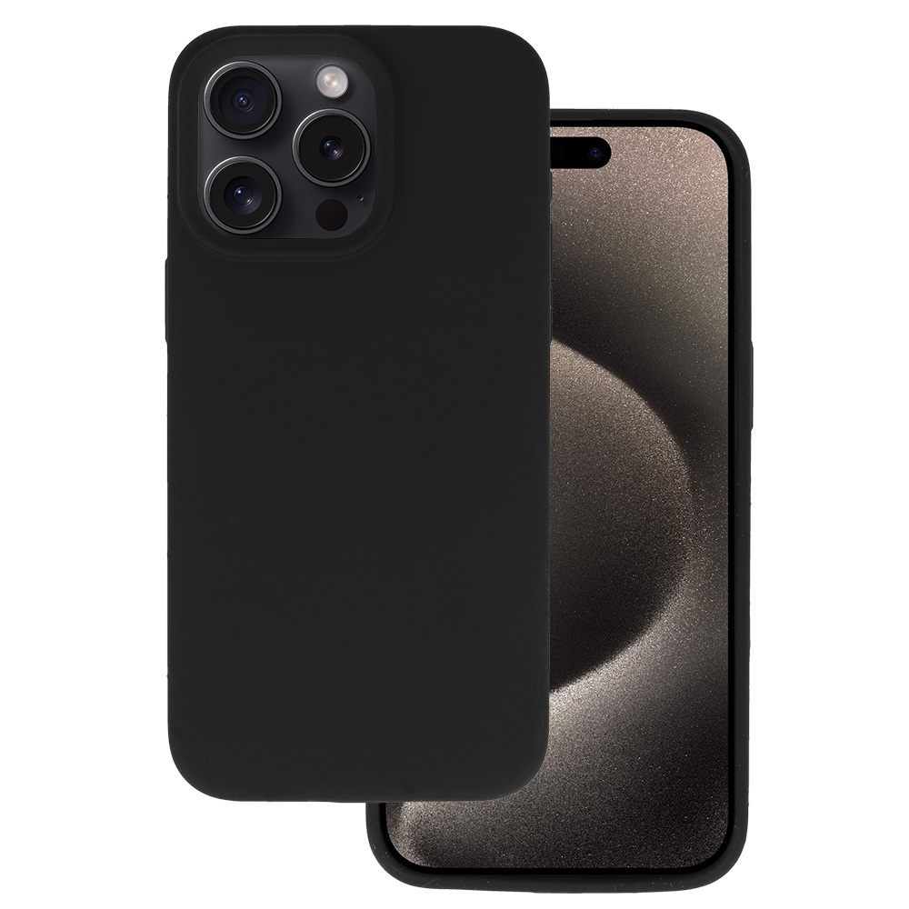 Silicone Lite case Motorola Edge 40 5G černé