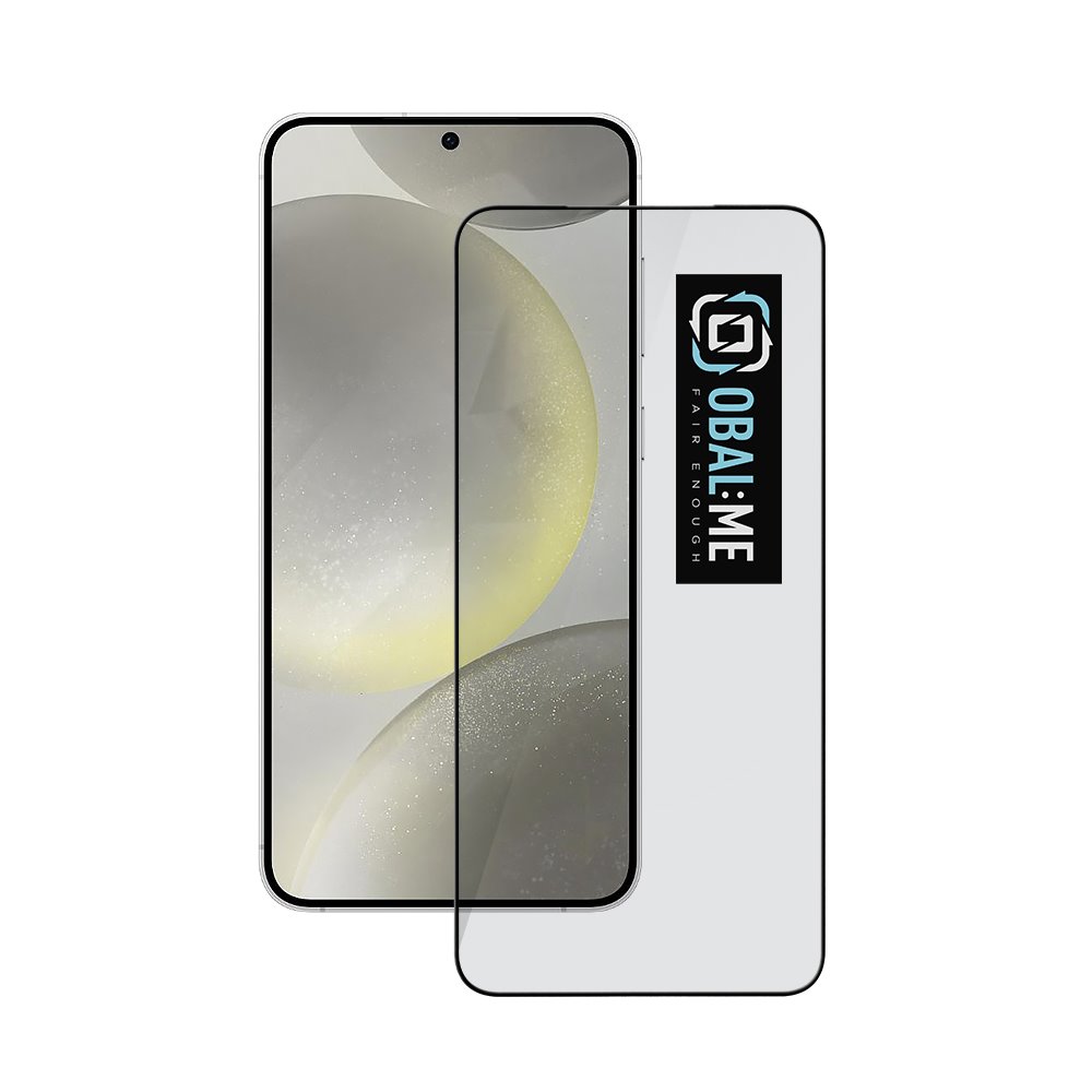 Tvrzené sklo OBAL:ME 5D pro Samsung Galaxy S24 Plus - S25 Plus Black