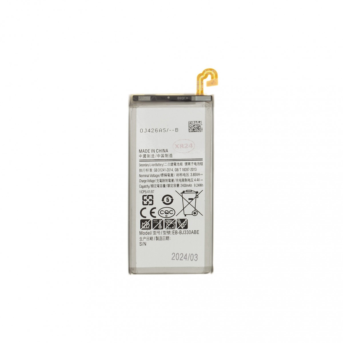 EB-BJ330ABE Baterie pro Samsung Li-Ion 2400mAh (OEM)