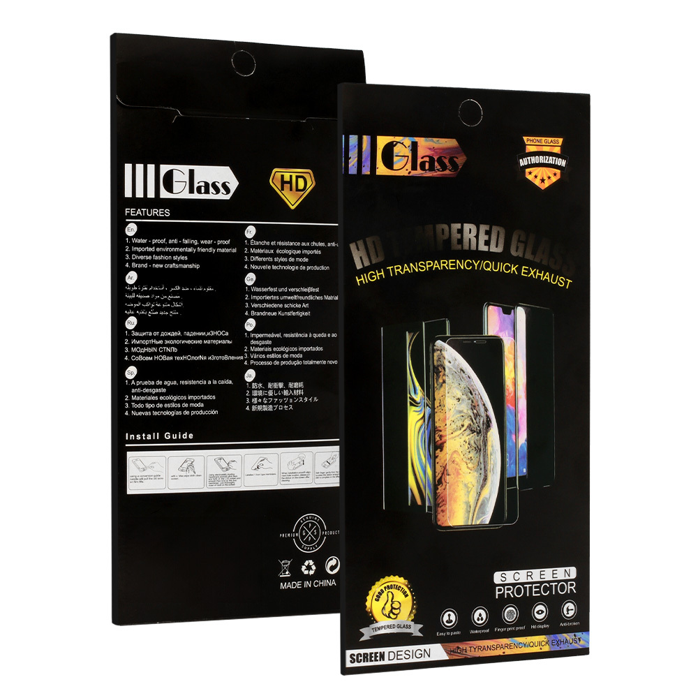 Tvrzené sklo HARD 2.5D pro Samsung Galaxy S25 Ultra (s odemykáním otiskem prstu)
