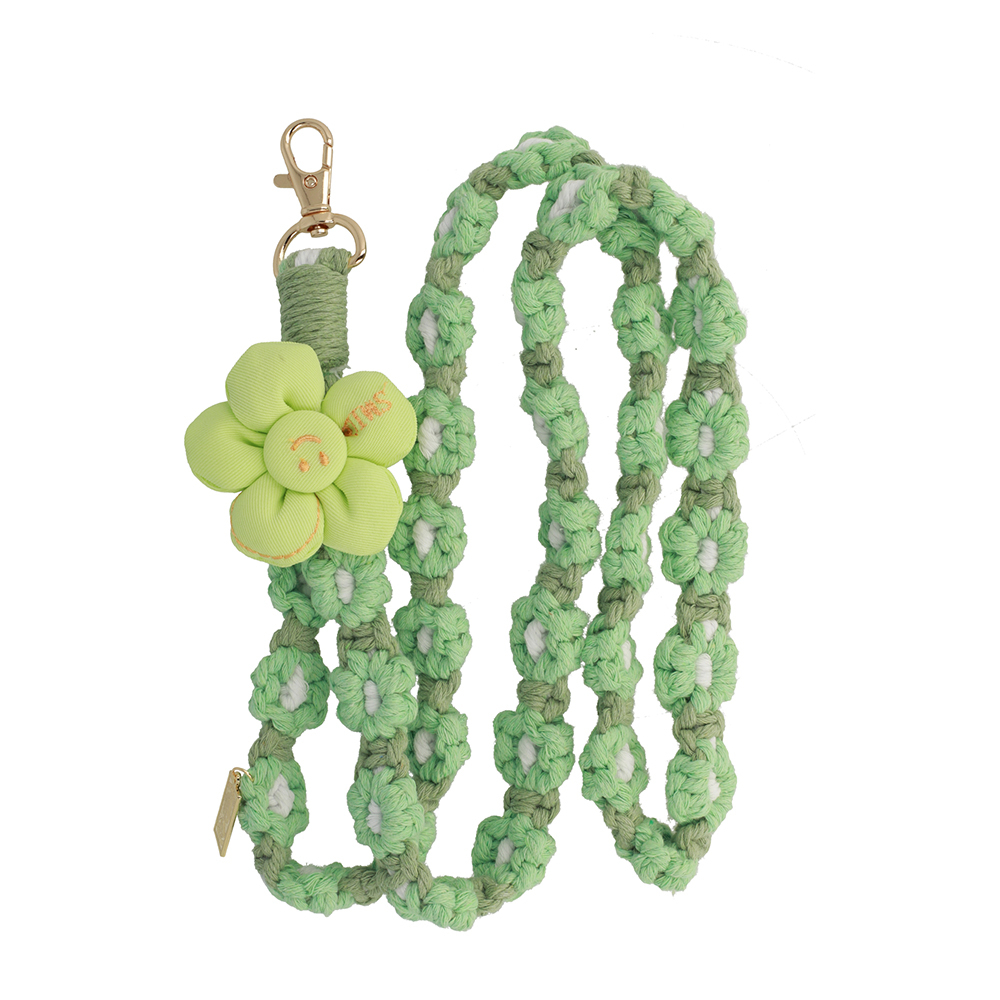 Šňůrka na mobil Crochet flower GC-FR01