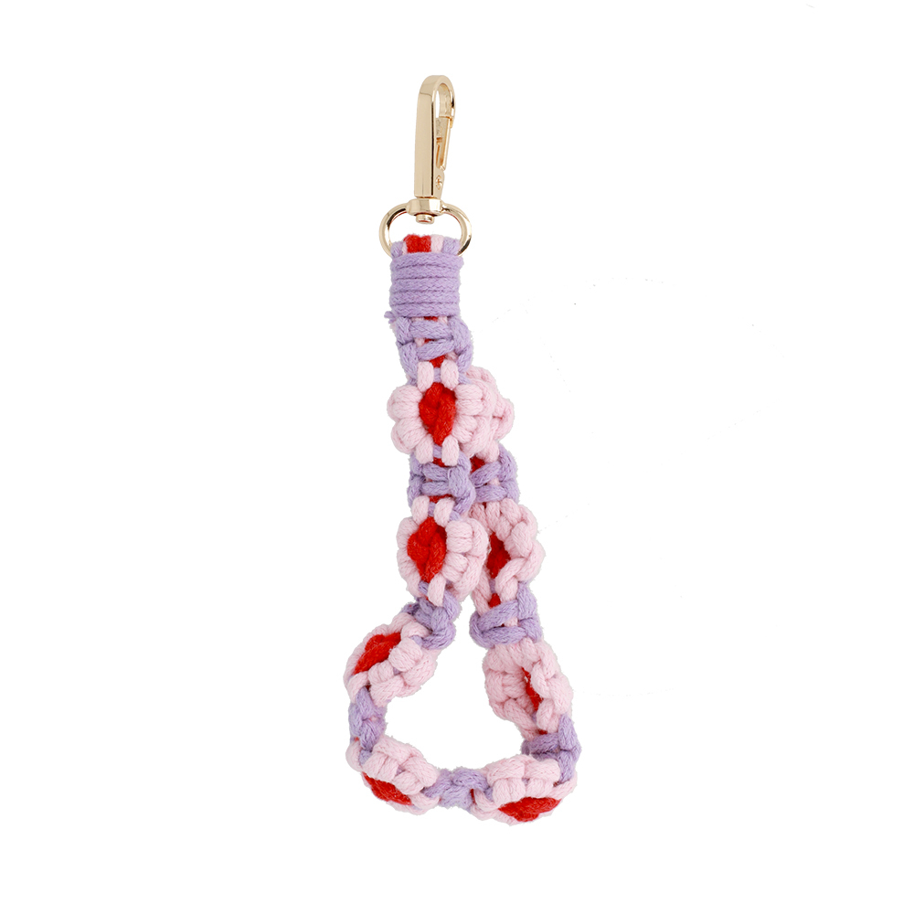 Šňůrka na mobil Crochet flower GC-HR02