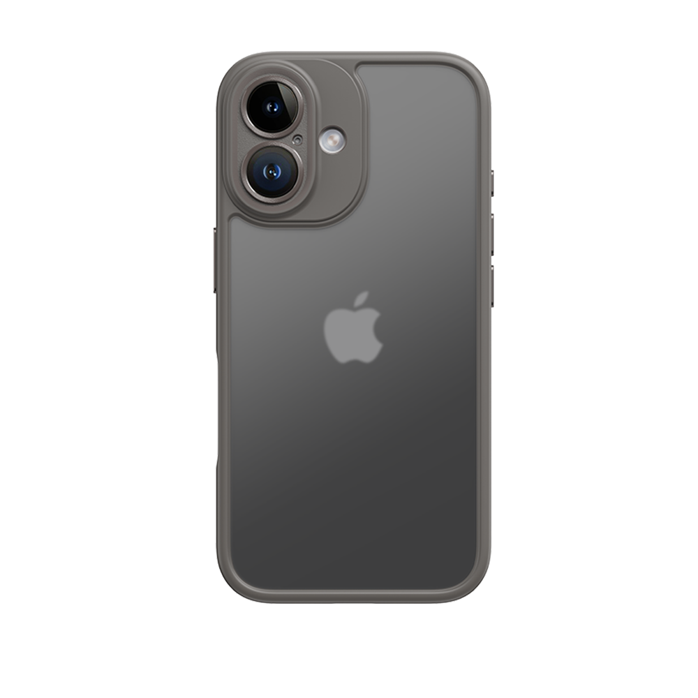 Zadní kryt Rock Guard Touch Matte Series pro iPhone 16 šedý