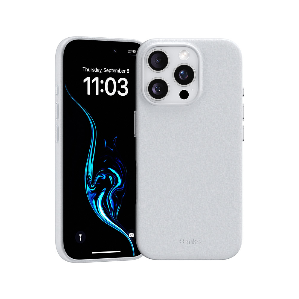 Zadní kryt Benks Magnetic Vita Pro Silicone pro iPhone 16 Pro Max grey