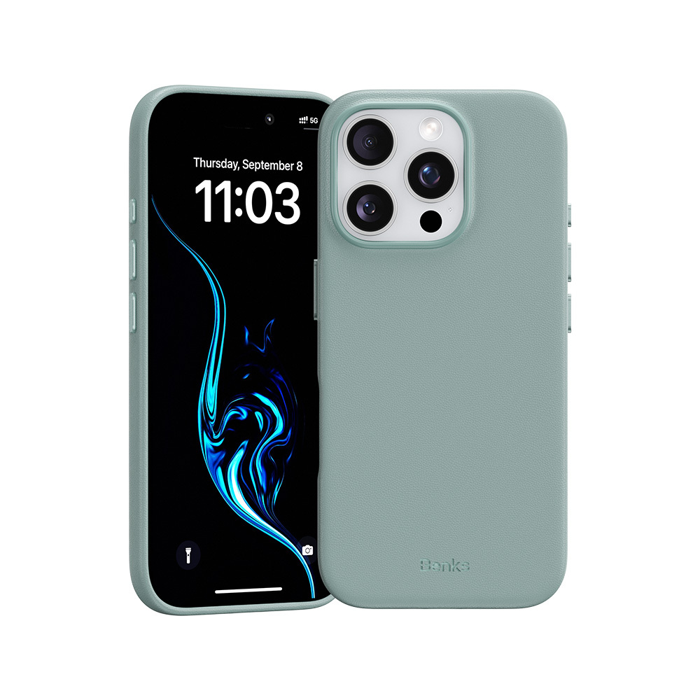 Zadní kryt Benks Magnetic Vita Pro Silicone pro iPhone 16 Pro green