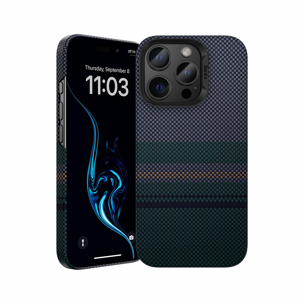 Zadní kryt Benks Magnetic Armor Air Aurora Kevlar 600D (SA66) pro iPhone 16 Pro Max