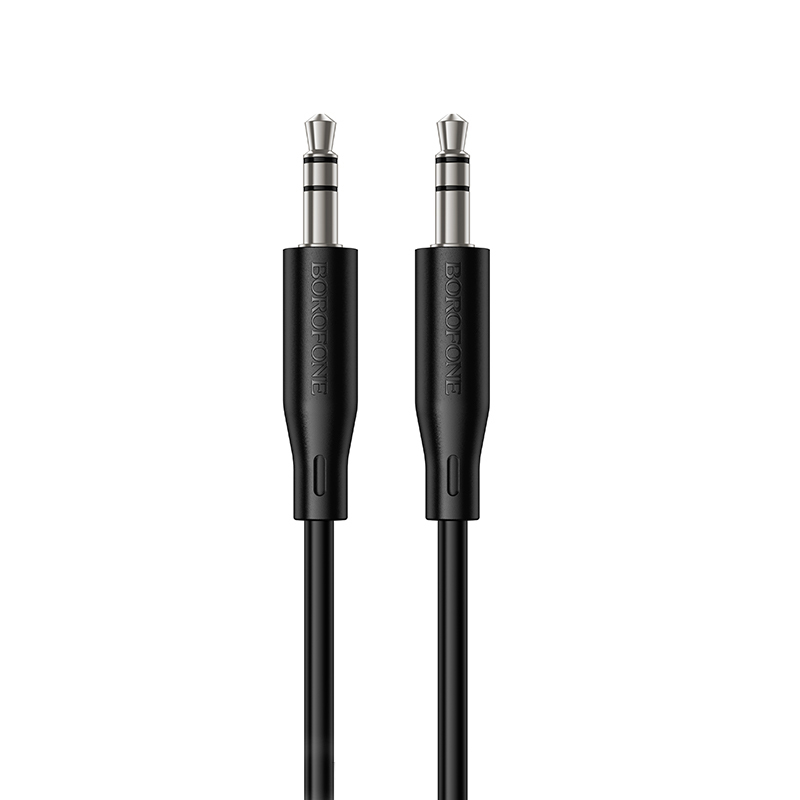 Kabel AUX Borofone BL26 Standard jack 3,5mm - jack 3,5mm 1m black