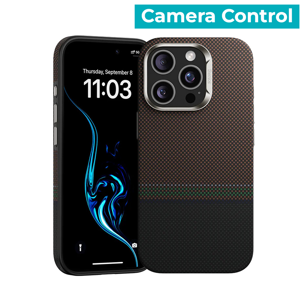 Zadní kryt Benks Magnetic Armor Pro Prestige Kevlar 600D (Y065) pro iPhone 16 Pro