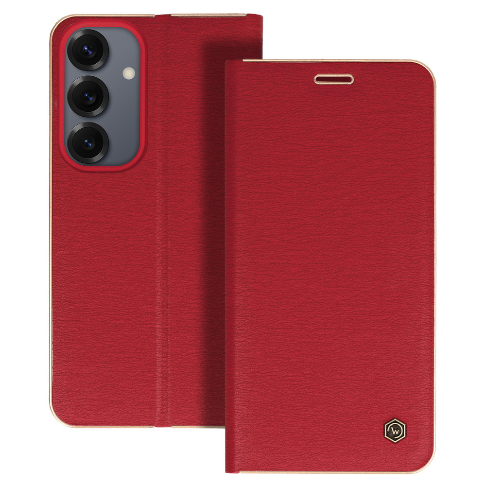 Knížkové pouzdro Wonder Frame pro iPhone 16 Pro Max red