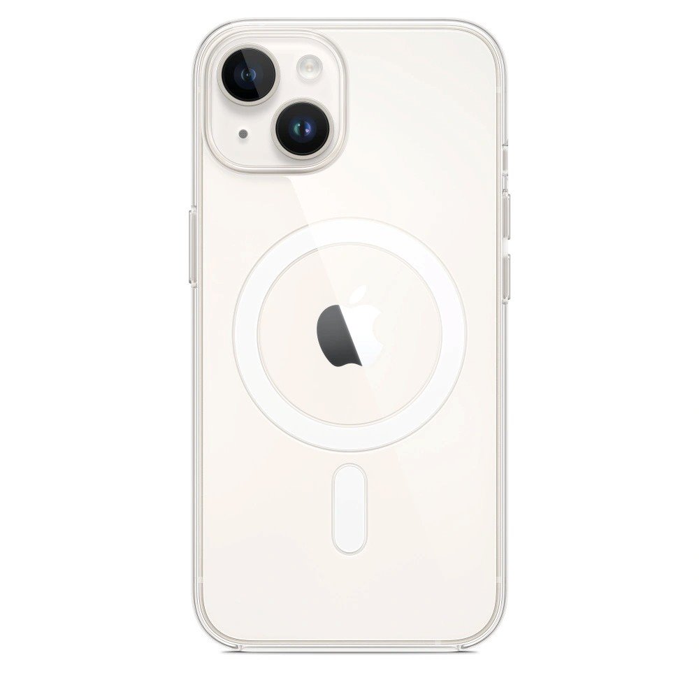 Zadní kryt MPU13ZM/A Apple Clear MagSafe pro iPhone 14 Transparent