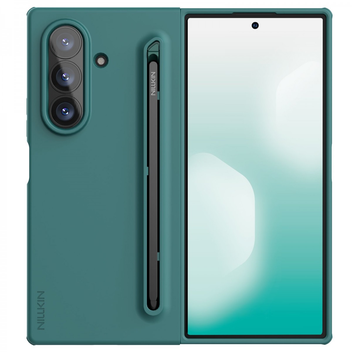 Kryt Nillkin Flex Pure Fold Pen Slot pro Samsung Galaxy Z Fold 7 Light Green