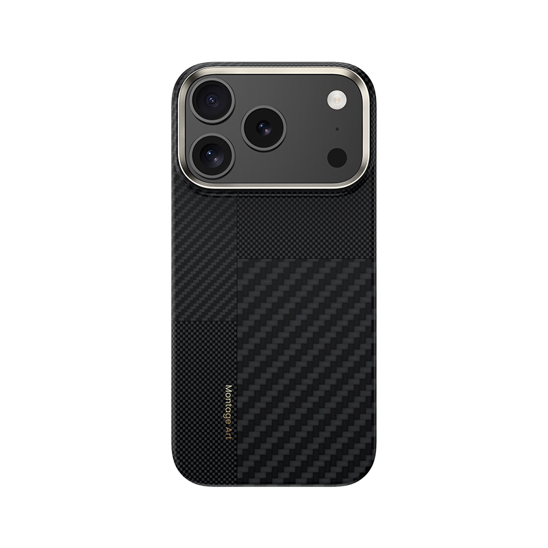 Zadní kryt Benks Montage Magnetic Armor Air Kevlar Metal Frame 600D+1500D (MB69) pro iPhone 17 Pro black