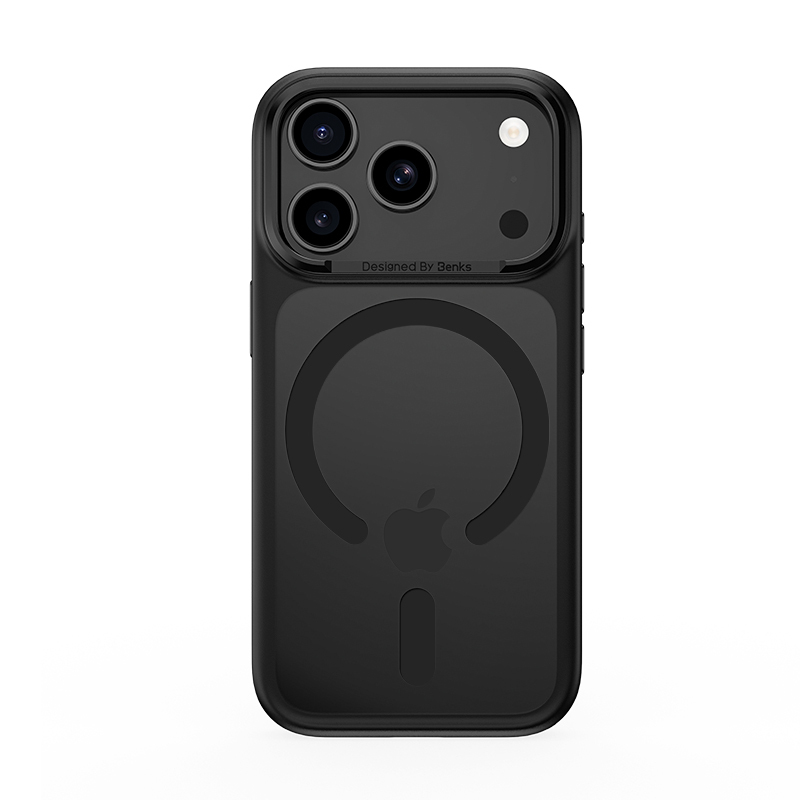 Zadní kryt Benks Magnetic Mist Metal Frame (0070) pro iPhone 17 Pro Max black