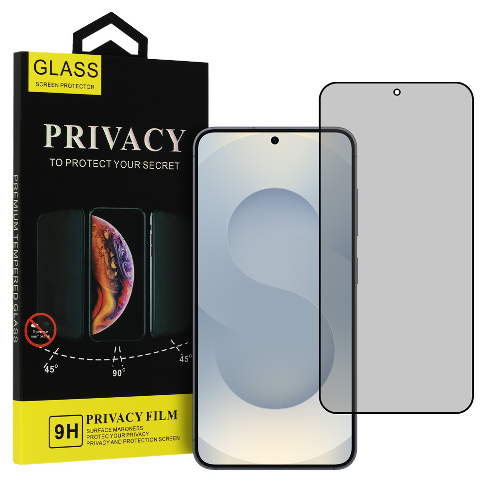 Tvrzené sklo Privacy pro Samsung Galaxy A17 5G BLACK