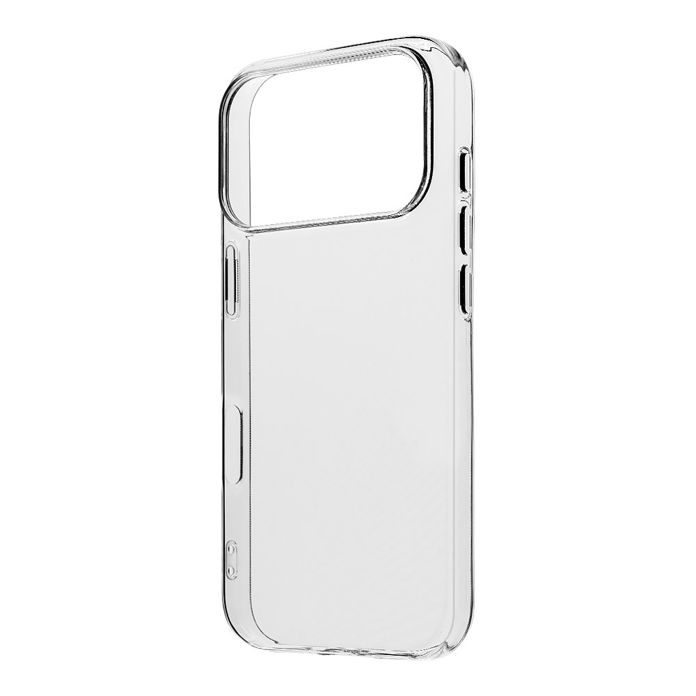 Zadní kryt OBAL:ME TPU pro Apple iPhone 17 Pro Transparent