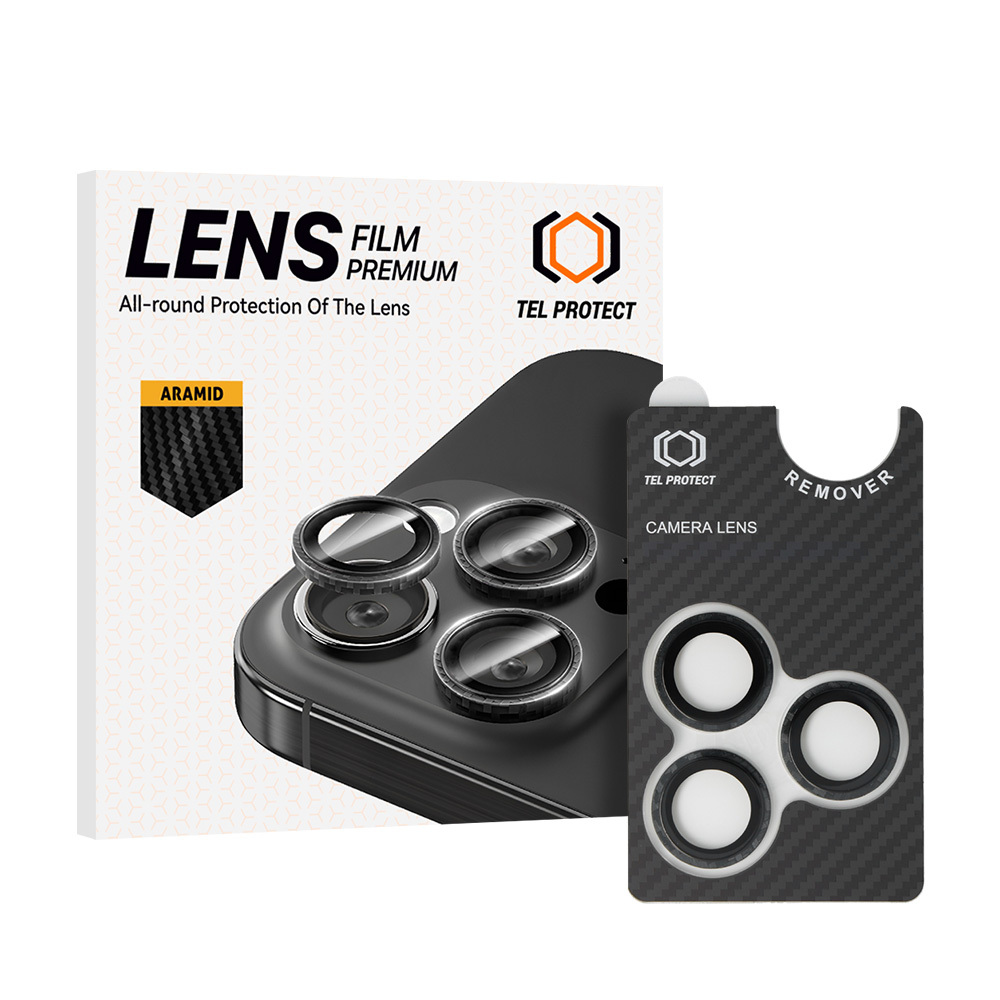 Tvrzené sklo Tel Protect 3D Lens Aramid Series na čočky fotoaparátu pro iPhone 13-13 Mini