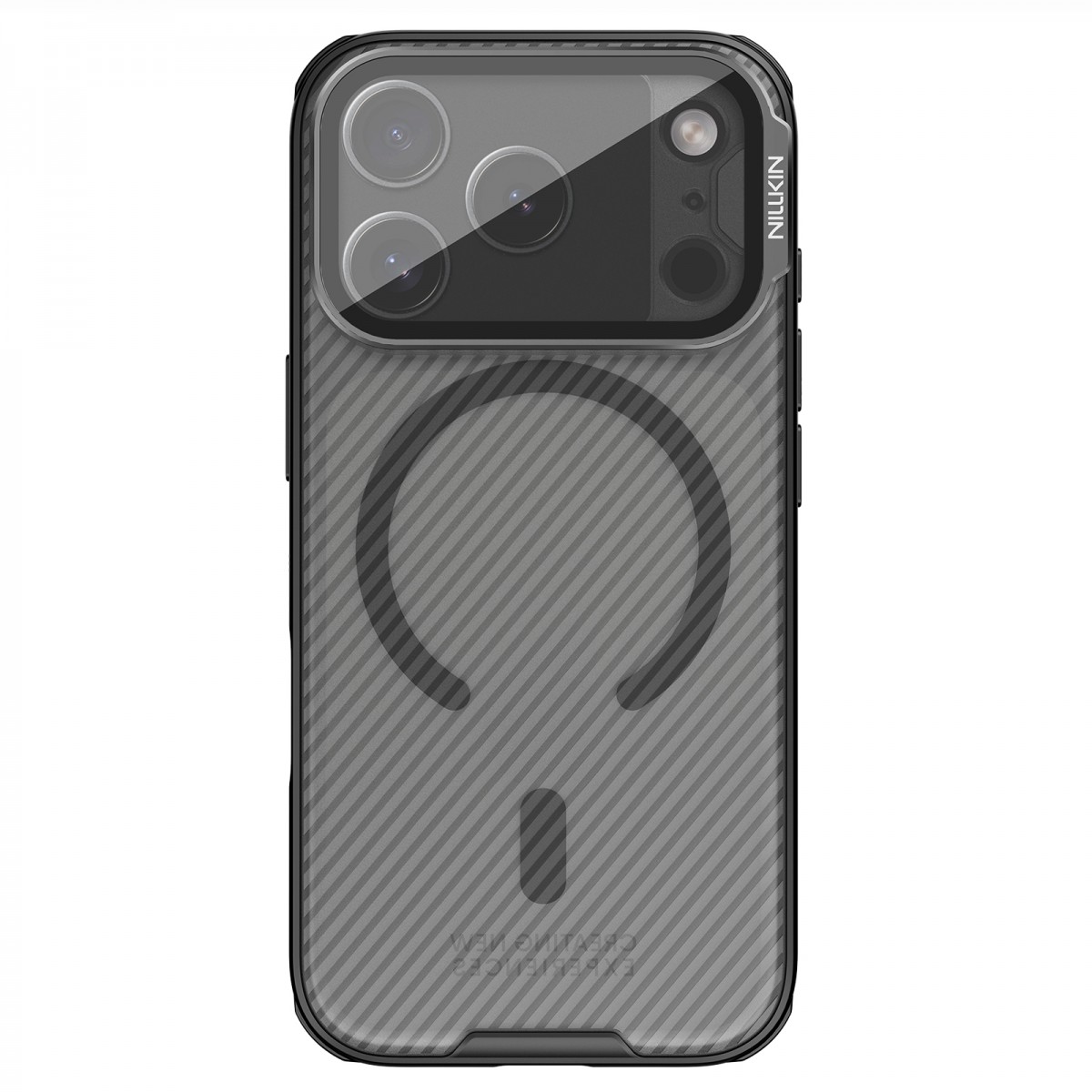 Zadní kryt Nillkin CamShield Prop Magnetic pro Apple iPhone 17 Pro Transparent Black