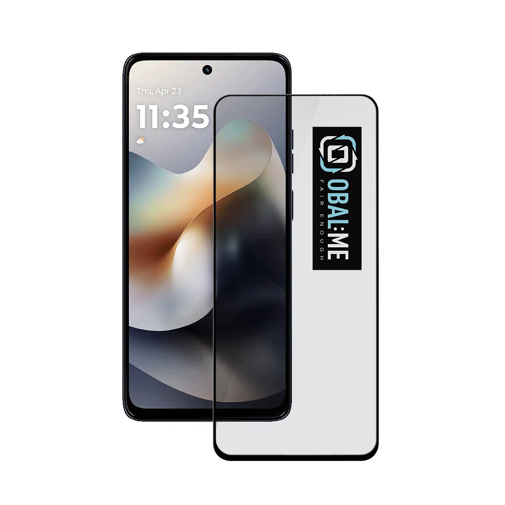 Tvrzené sklo OBAL:ME 5D pro Motorola G56 Black