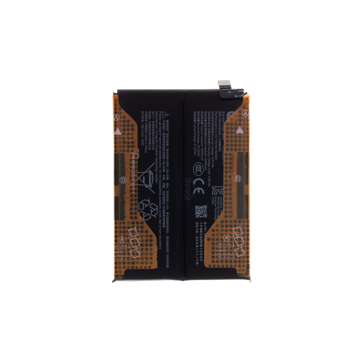 Baterie BR50 Xiaomi Original 5500mAh (Service Pack)