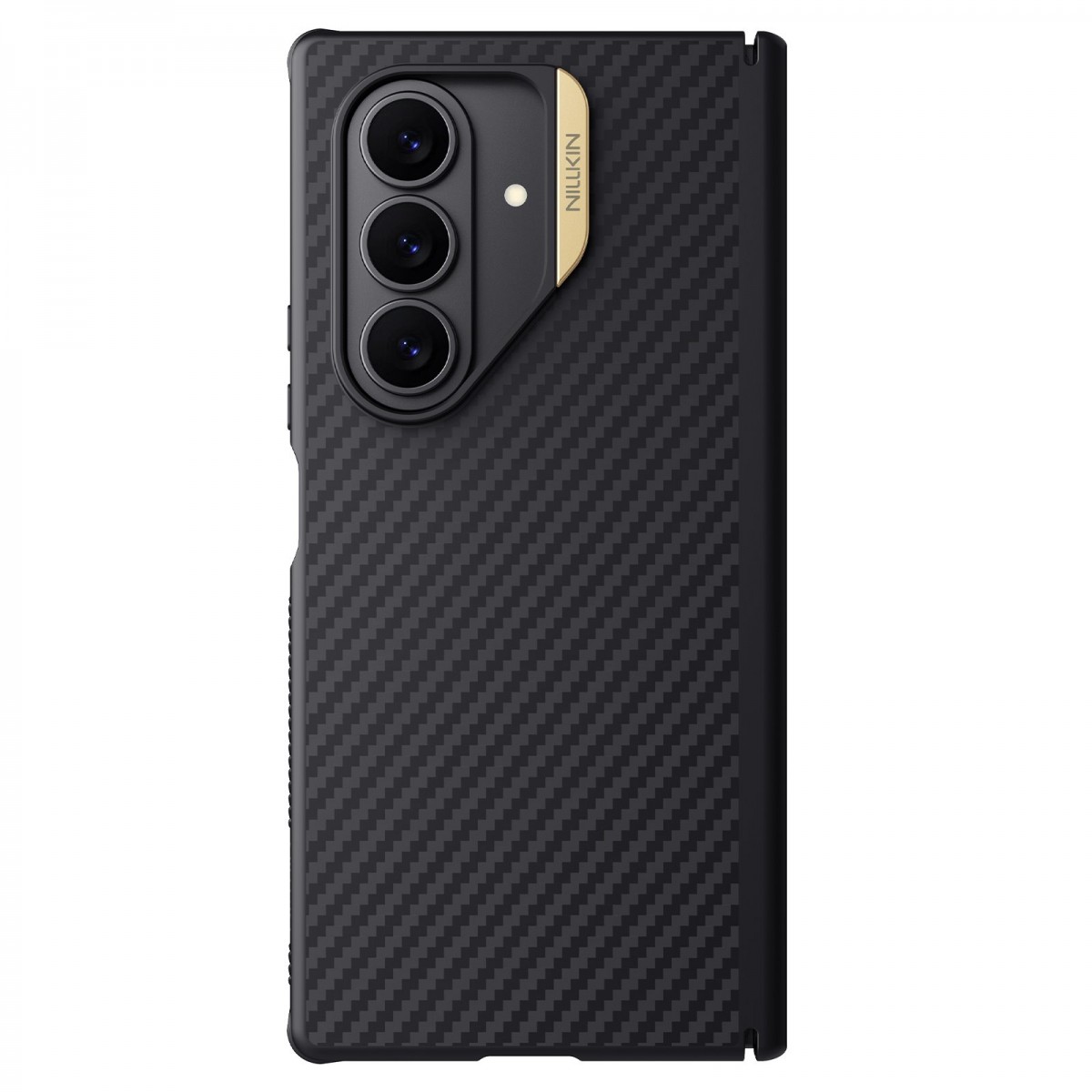 Zadní kryt Nillkin Synthetic Fiber PRO Magnetic pro Samsung Galaxy Z Fold 7 Golden