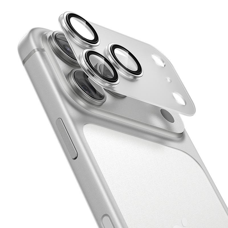 Ochranné sklo objektivu Benks Air Shield Matte Integrated pro iPhone 17-16 transparentní