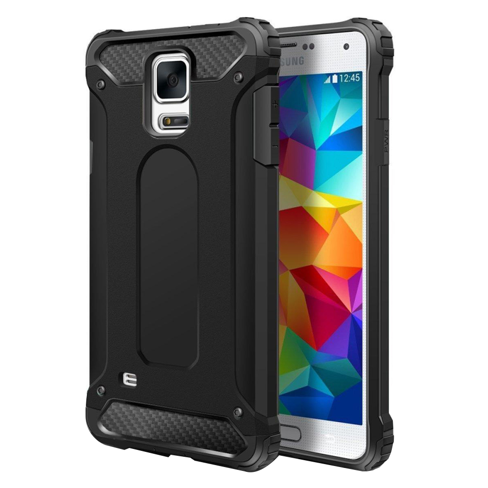 Techsuit Hybridní Ochrana Samsung Galaxy S5 G900 Black