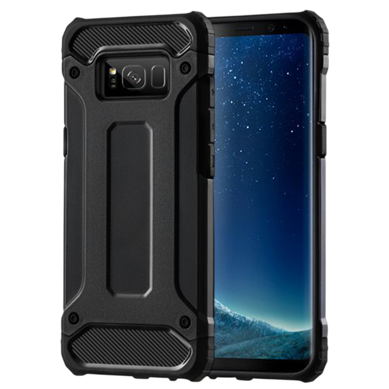 Techsuit Hybridní brnění Samsung Galaxy S8 Černá