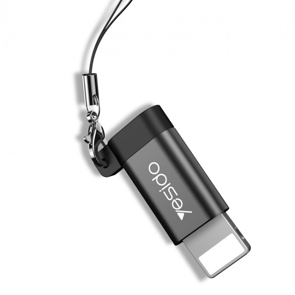 Yesido OTG Adaptér GS05 Lightning Micro USB 480Mbps Černý