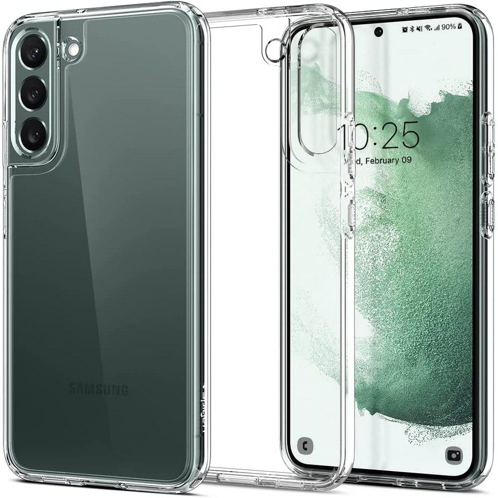 Spigen Ultra Hybrid Samsung Galaxy S22 průhledný
