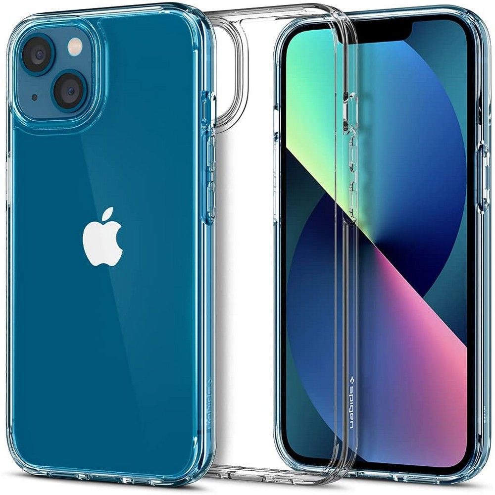 Spigen Ultra Hybrid iPhone 13 Čirý