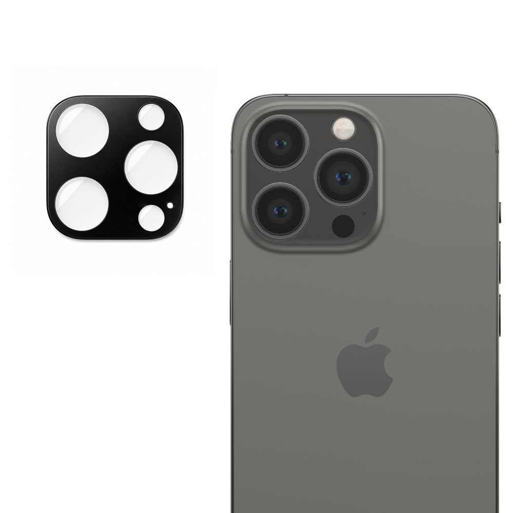 Techsuit Plné sklo kamery iPhone 13 Pro iPhone 13 Pro Max Black