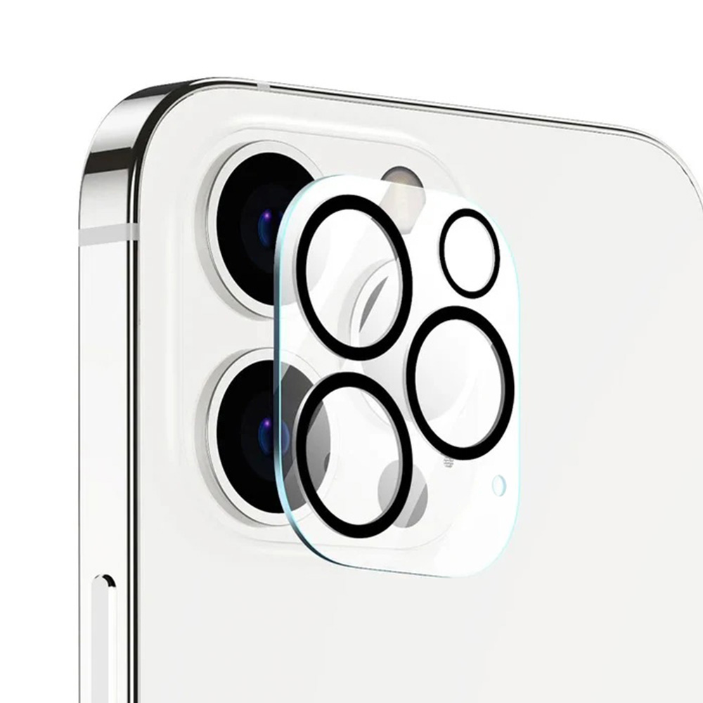 Lito S+ Ochrana kamery iPhone 14 Pro Max Black Transparent
