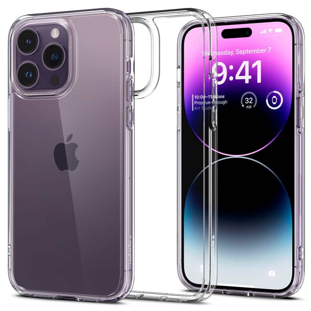 Spigen Ultra Hybrid iPhone 14 Pro Max Průhledný
