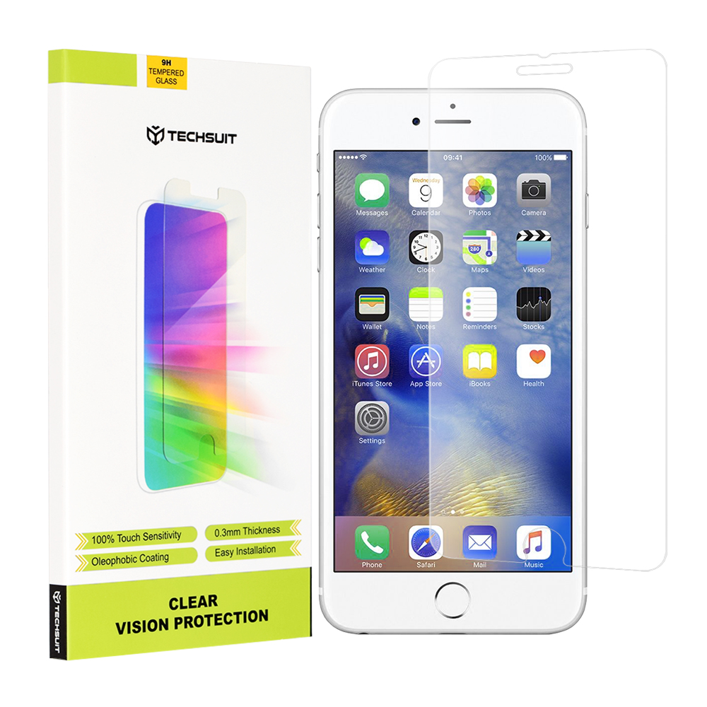 Techsuit Čiré sklo iPhone 6 Plus iPhone 6s Plus Průhledné