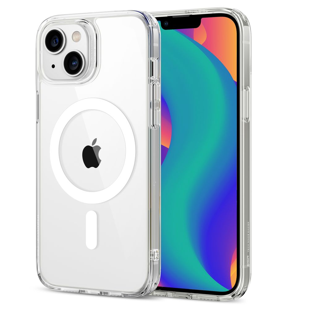 ESR Classic Hybrid HaloLock iPhone 14 iPhone 13 Průhledný
