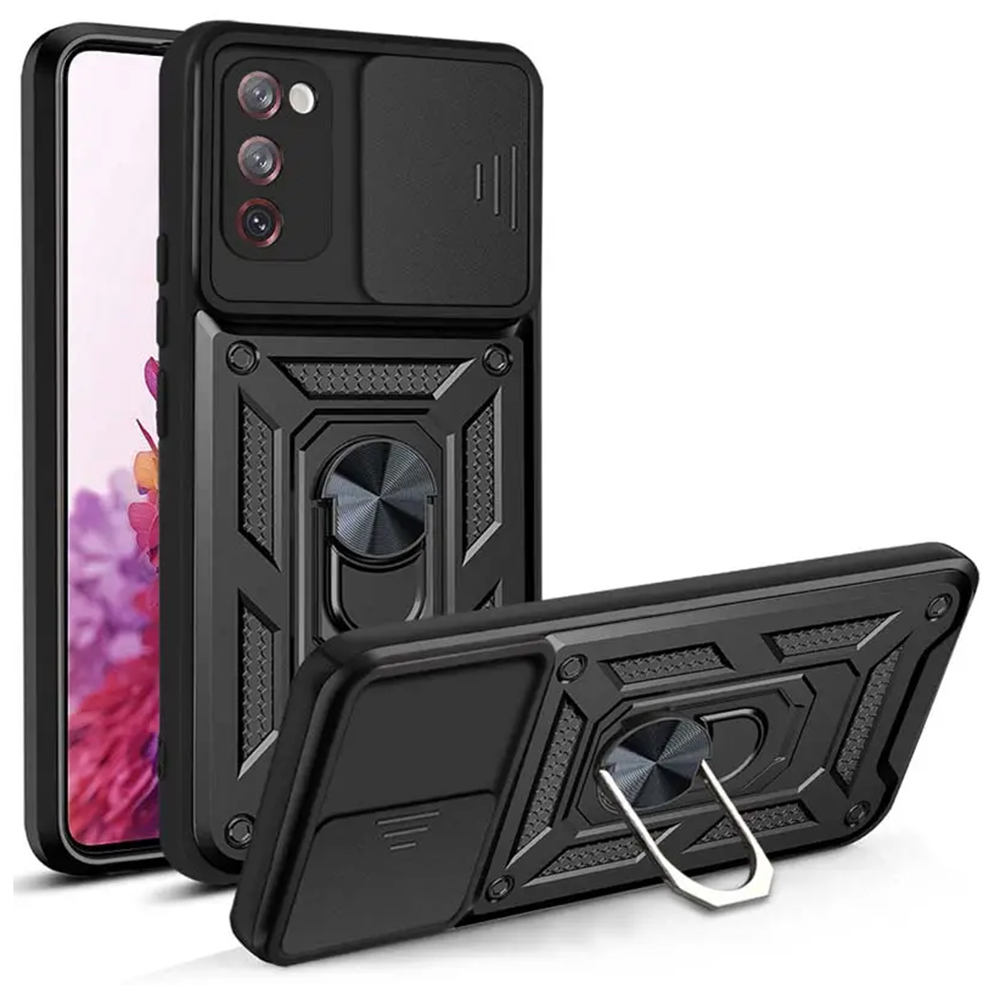 Techsuit CamShield Series Samsung Galaxy S20 FE S20 FE 5G Černá