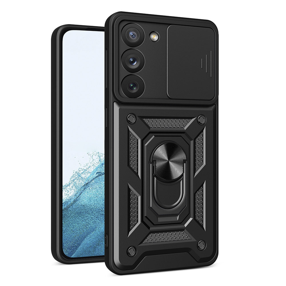 Techsuit CamShield Řada Samsung Galaxy S22 5G Černá