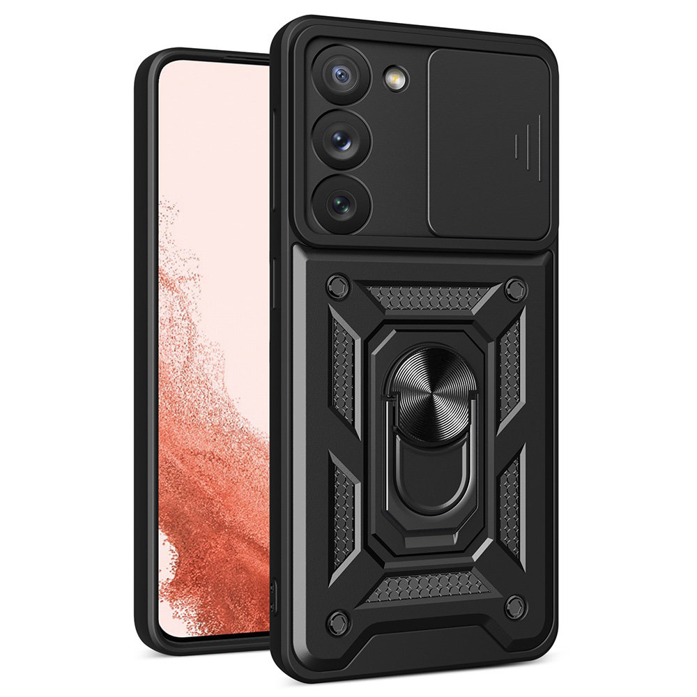 Techsuit CamShield řada Samsung Galaxy S23 Plus černá