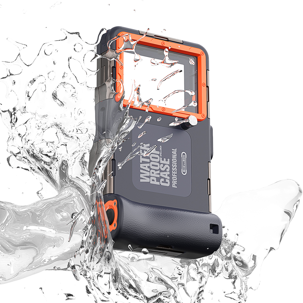 ShellBox Potápěčské pouzdro 6.8" IPX8 15m černé