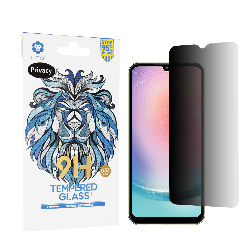 Lito 2.5D Klasické Sklo Samsung Galaxy A24 Privátní