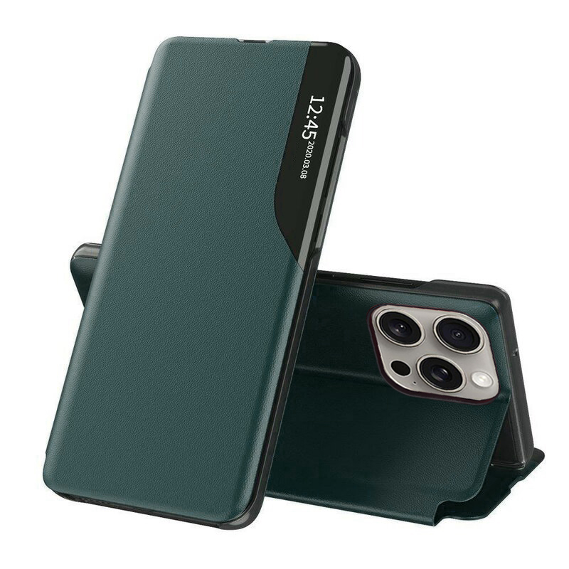 Techsuit eFold Series iPhone 15 Pro Tmavě zelená