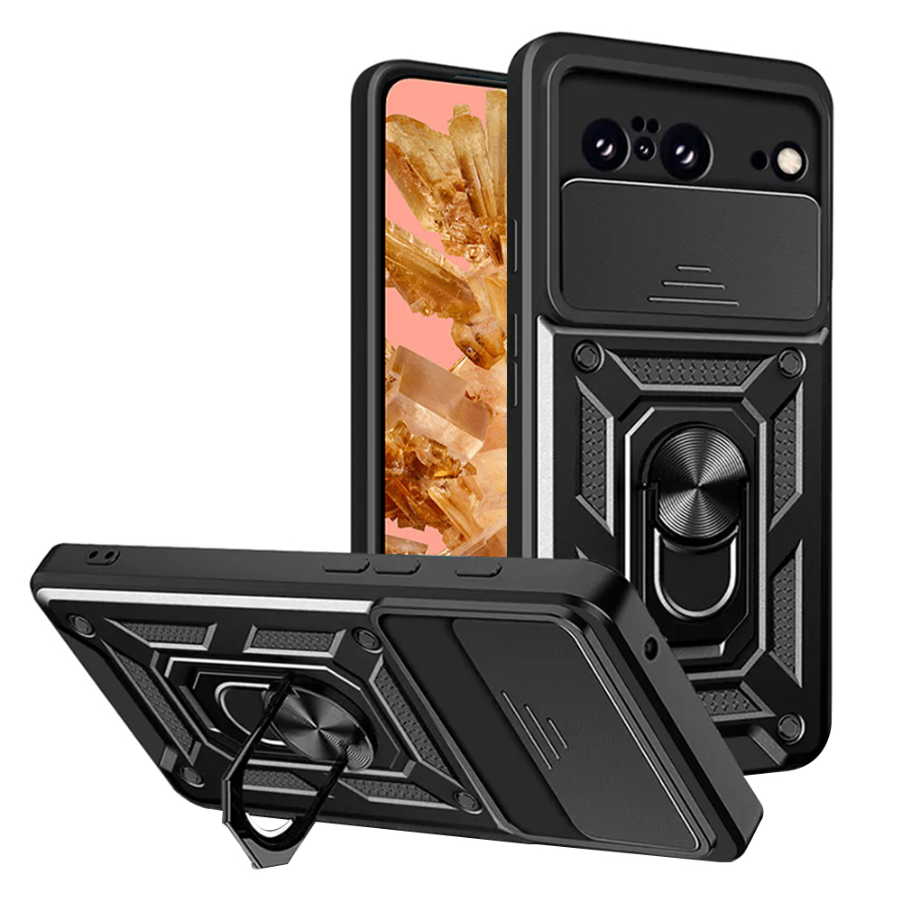 Techsuit Řada CamShield Google Pixel 8 Černá