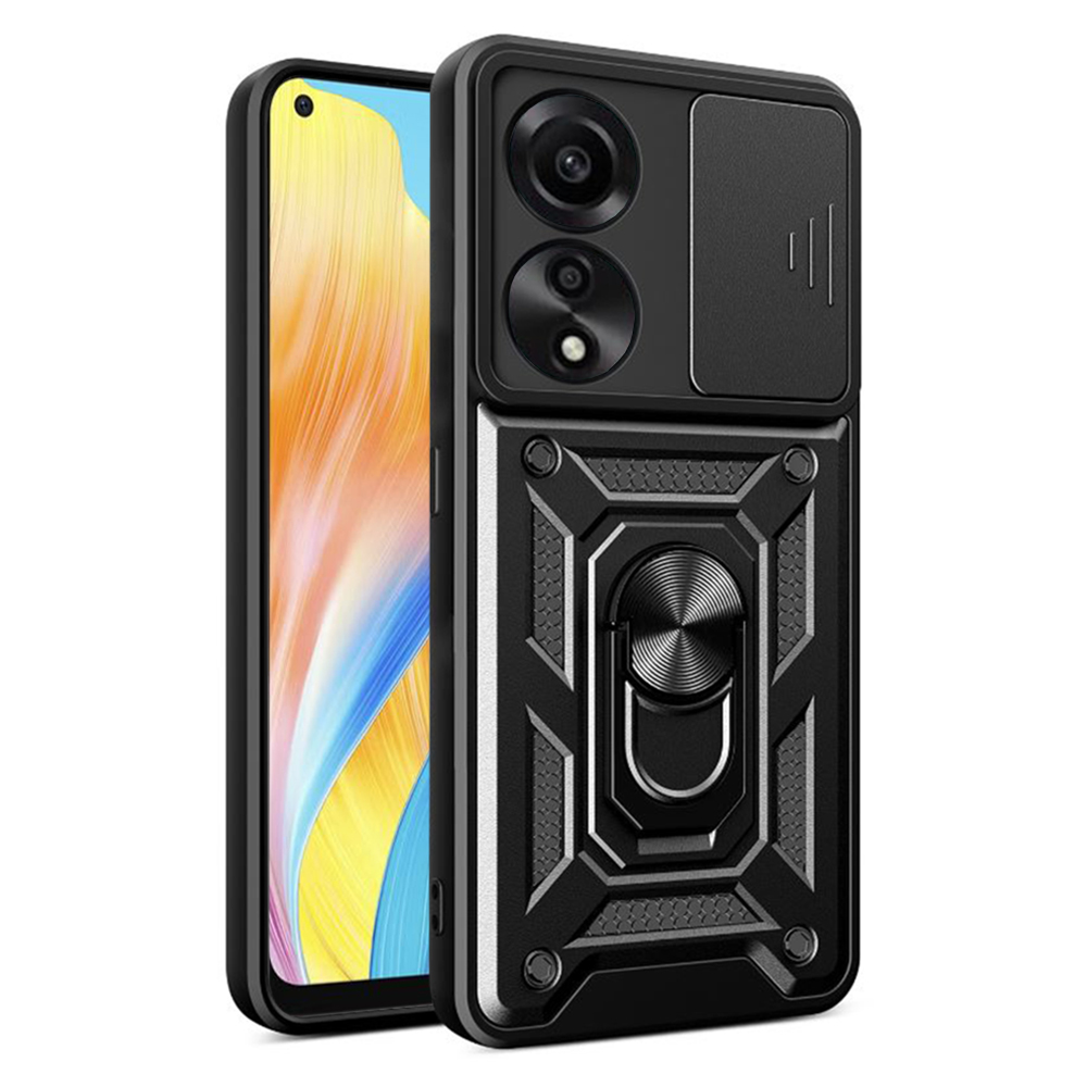 Techsuit CamShield Series Oppo A78 4G Černá