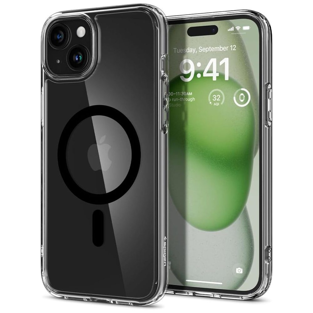 Spigen Ultra Hybrid MagSafe iPhone 15 Černá