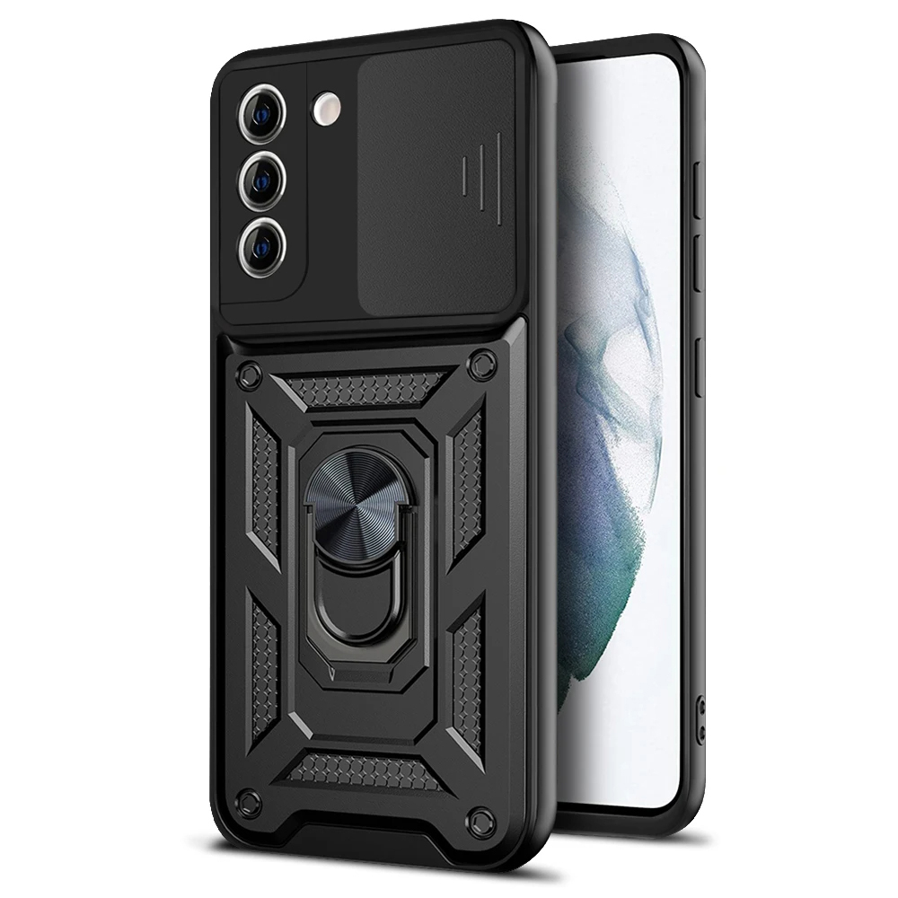 Techsuit CamShield řada Samsung Galaxy S21 5G Černá