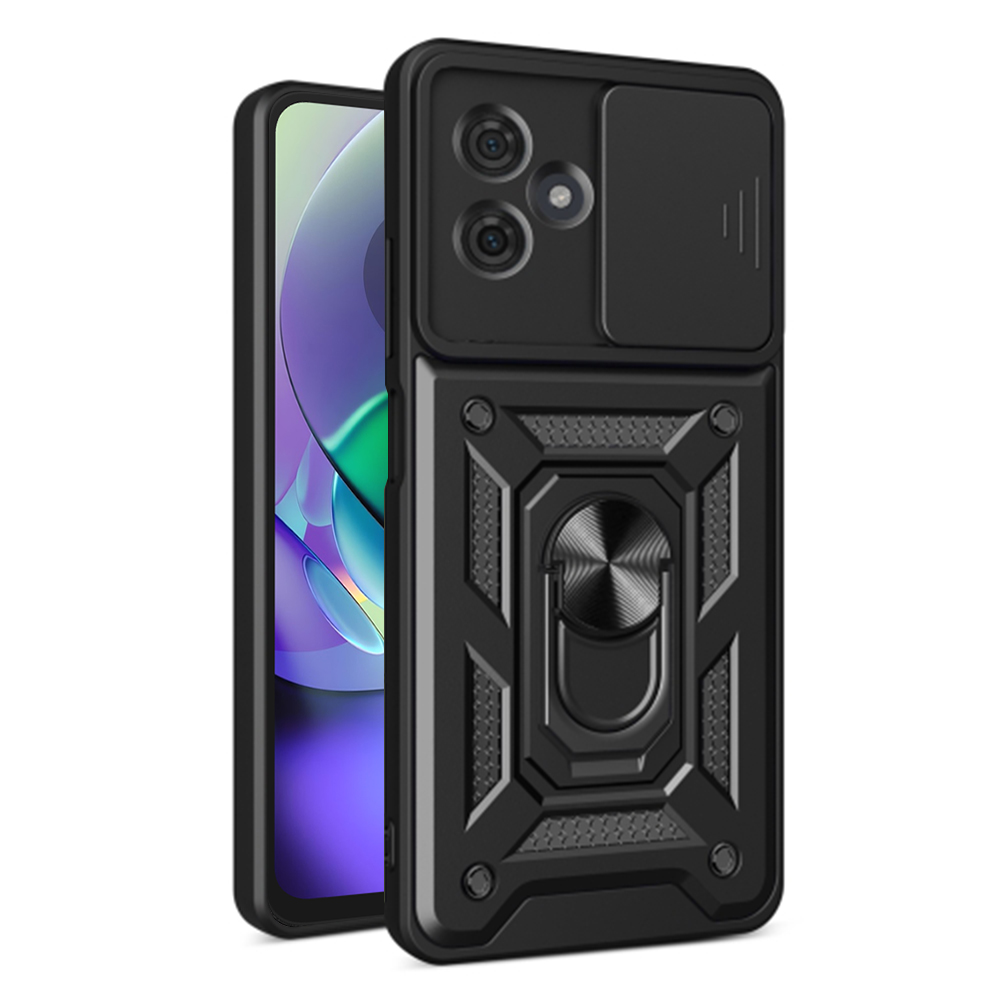 Techsuit Řada CamShield Motorola Moto G54 Černá