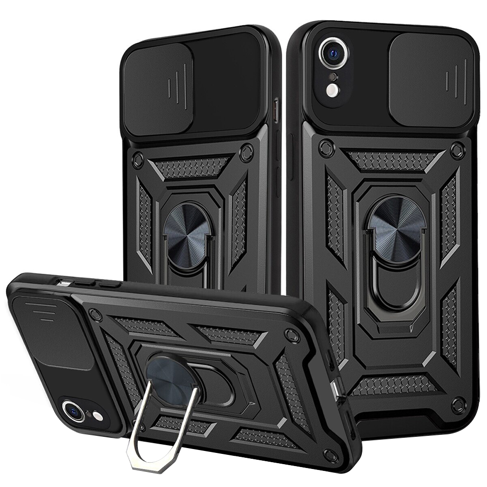 Techsuit CamShield řada iPhone XR černá