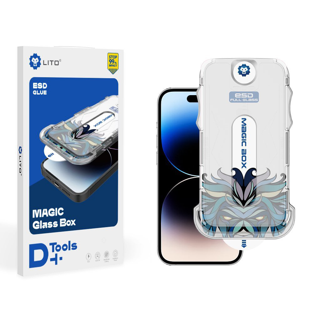 Lito Magické sklo D+ Tools iPhone 11 Pro Max Čirý