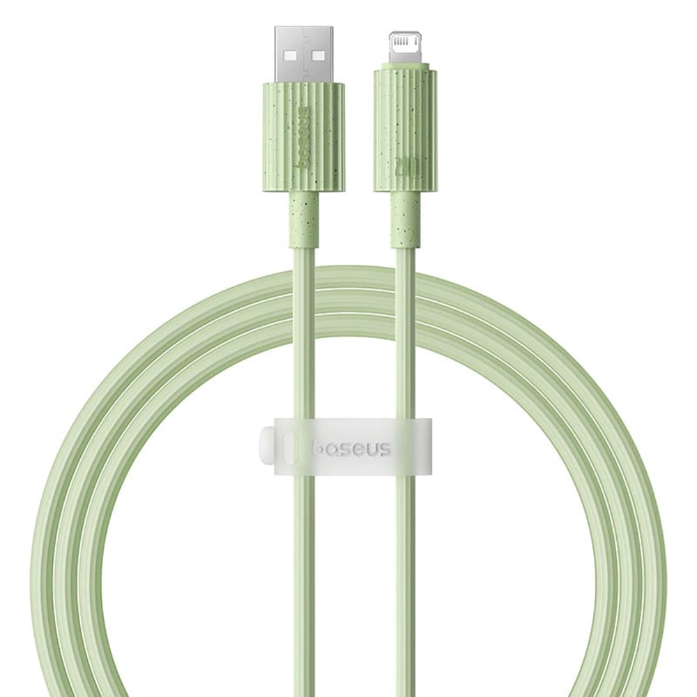 Baseus Datový kabel Habitat Series USB na Lightning 2m Přírodní zelená